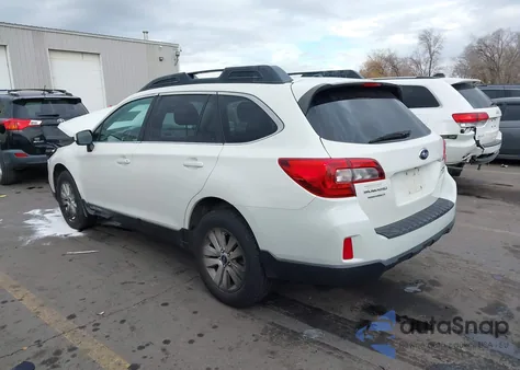 2015 Subaru Outback 2.5I Premium из США, поврежденный, VIN 4S4BSACC6F3311708